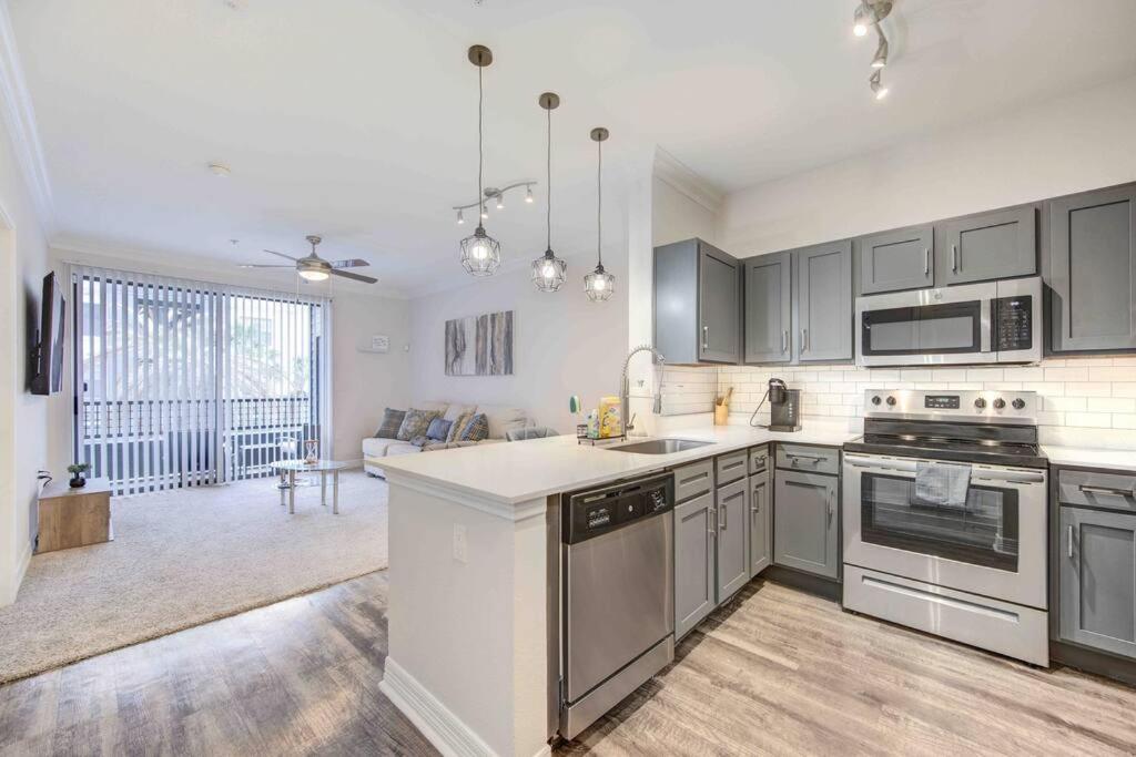 Houston Medical Center-Beautiful 1-Bedroom Apartment Near Nrg Dış mekan fotoğraf
